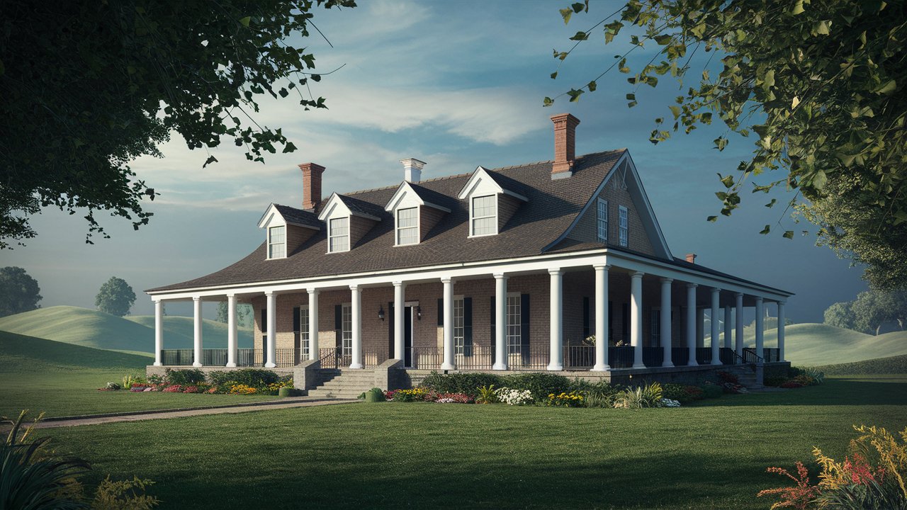 plantation style house